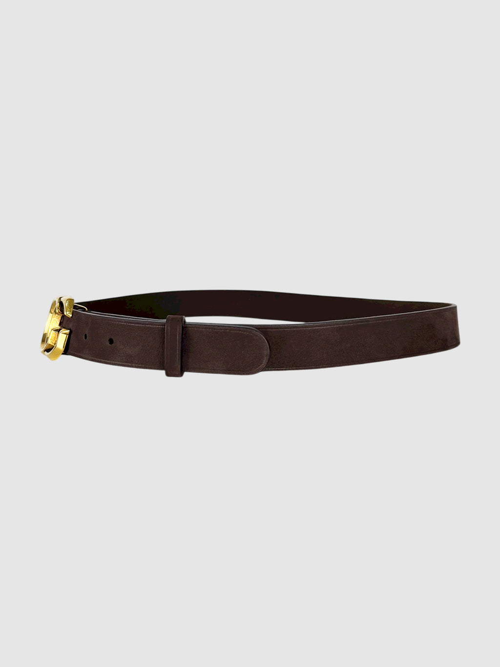 Leather GG Belt