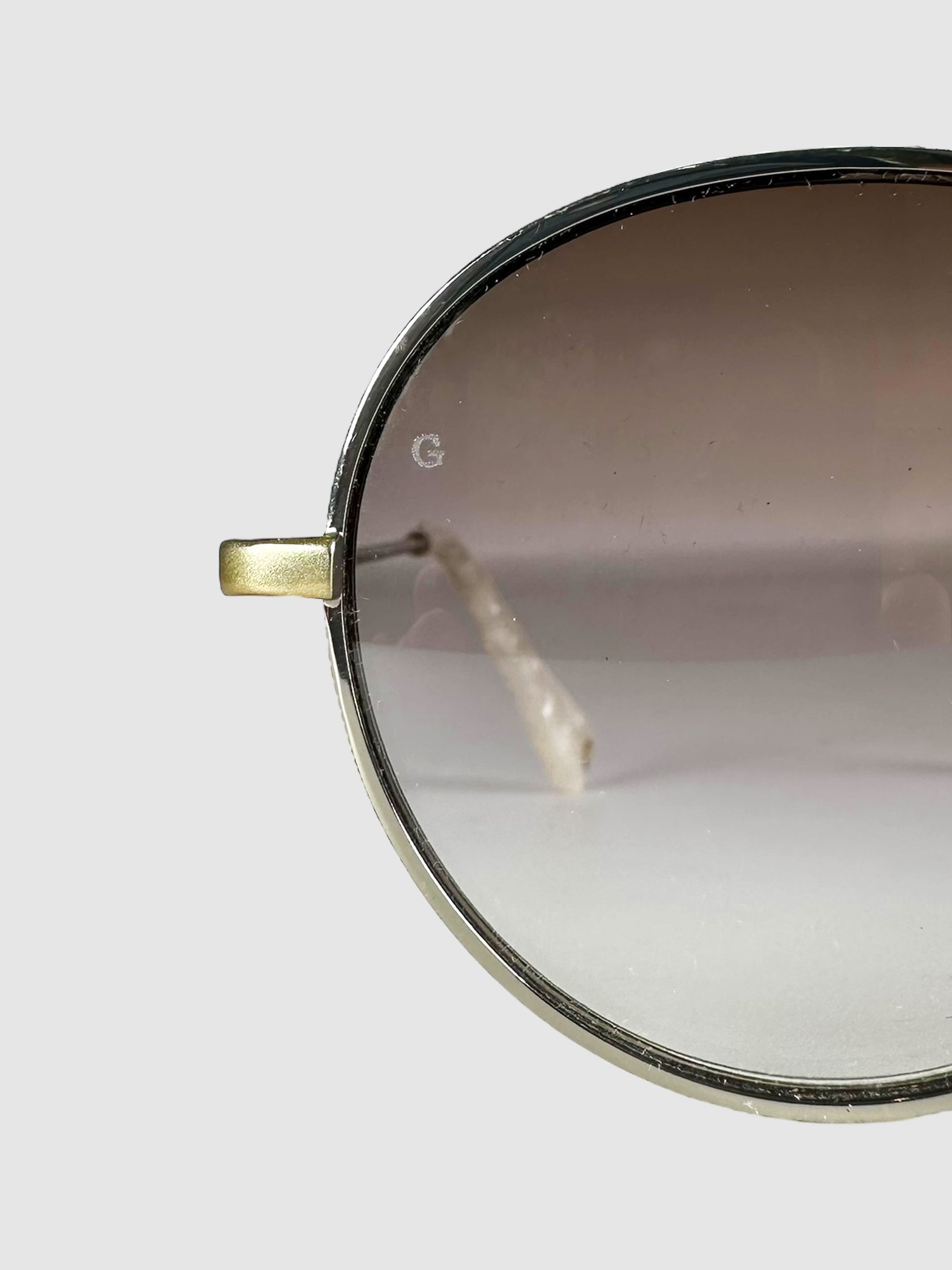 Round Aviator Sunglasses