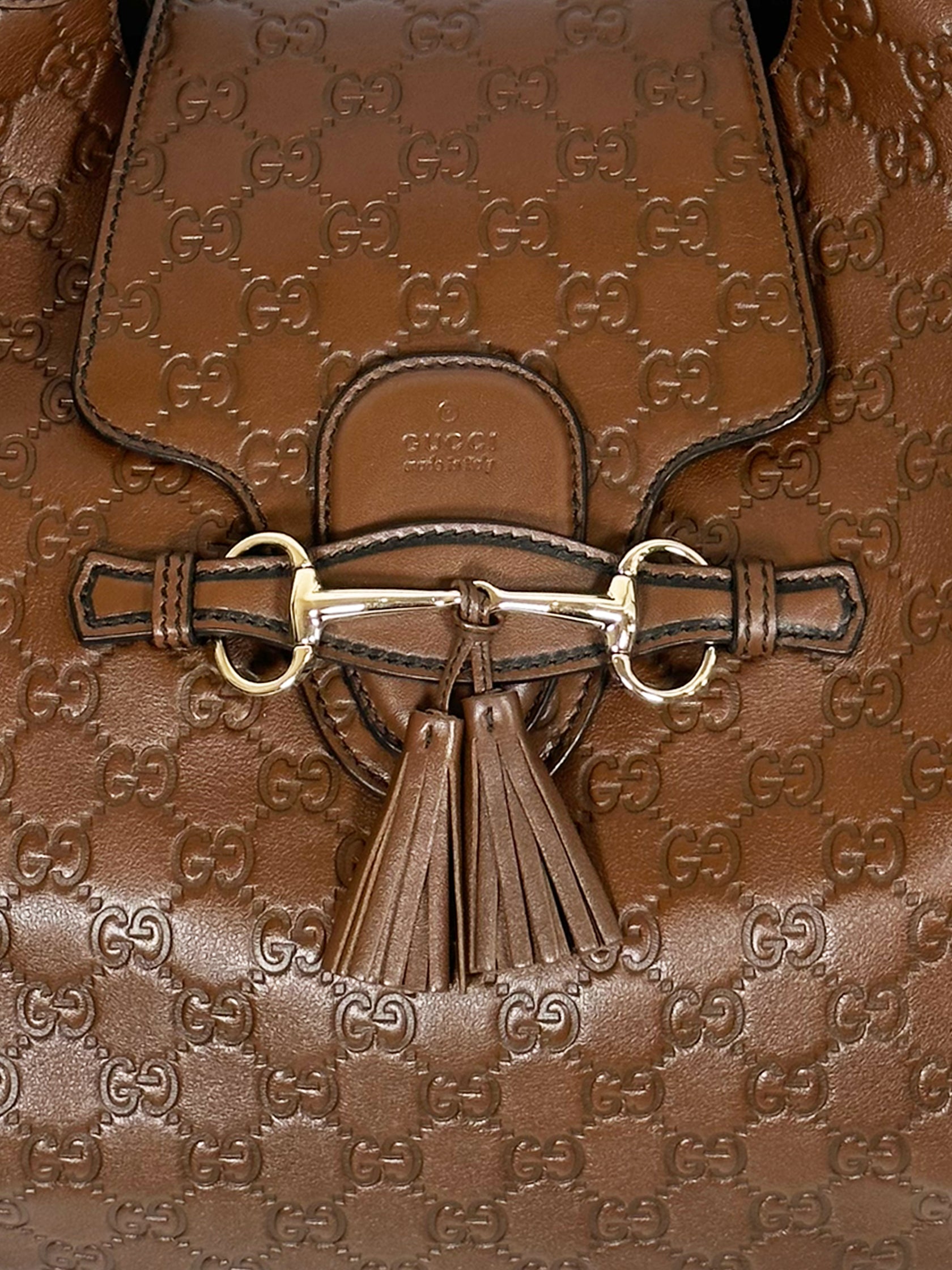 GG Signature Medium Emily Flap Hobo Bag