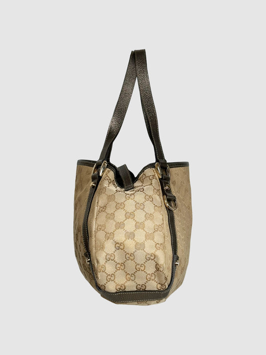 Gucci GG Canvas Medium Abbey Shoulder Bag