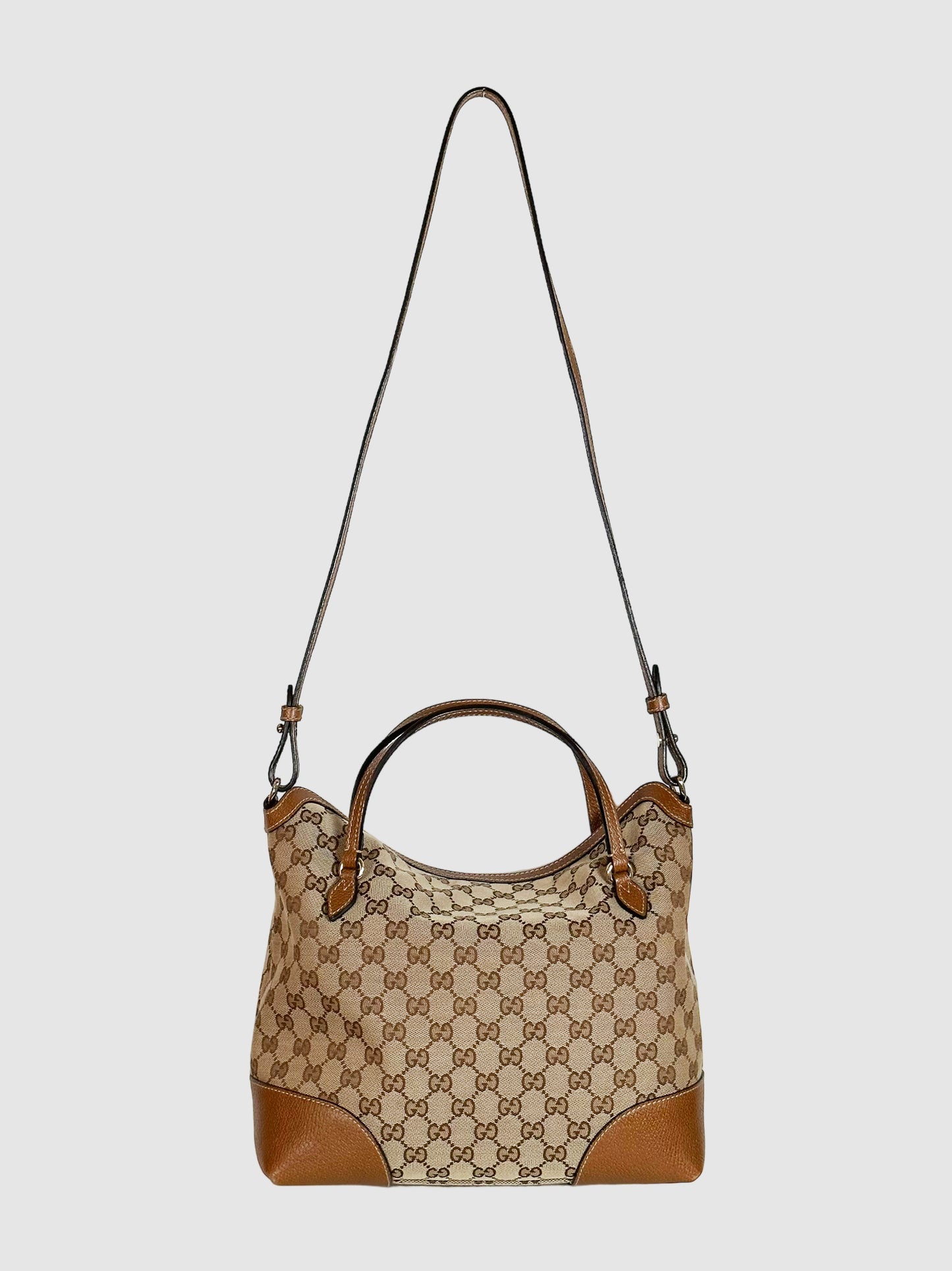 GG Canvas Medium Bree Bag