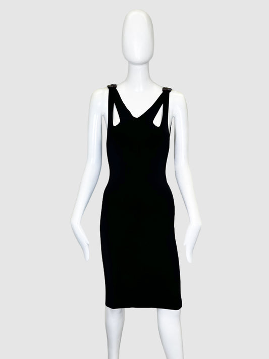 Bamboo Bodycon Dress - Size XS