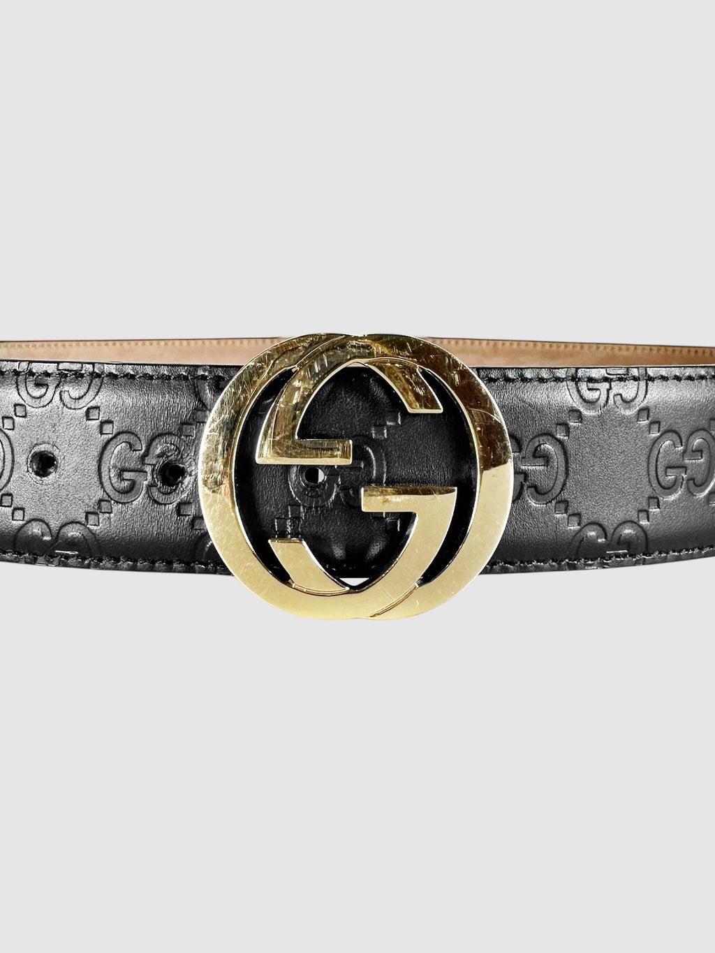 Guccissima Monogram Belt