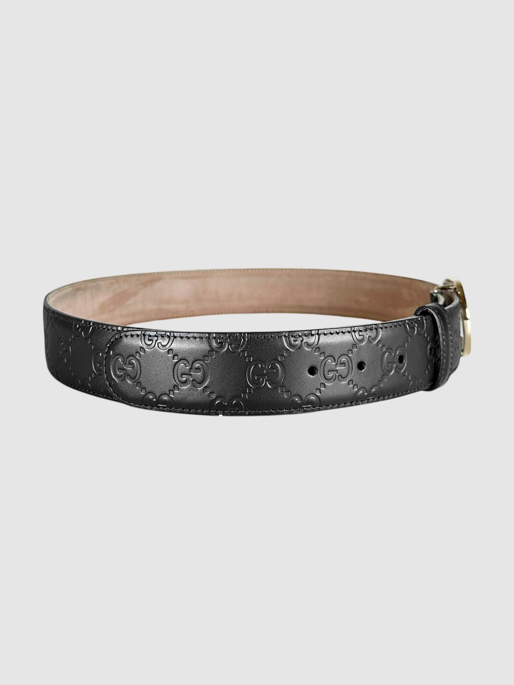 Guccissima Monogram Belt