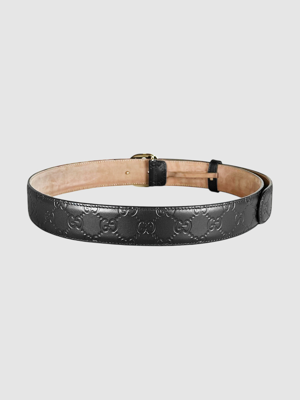 Guccissima Monogram Belt