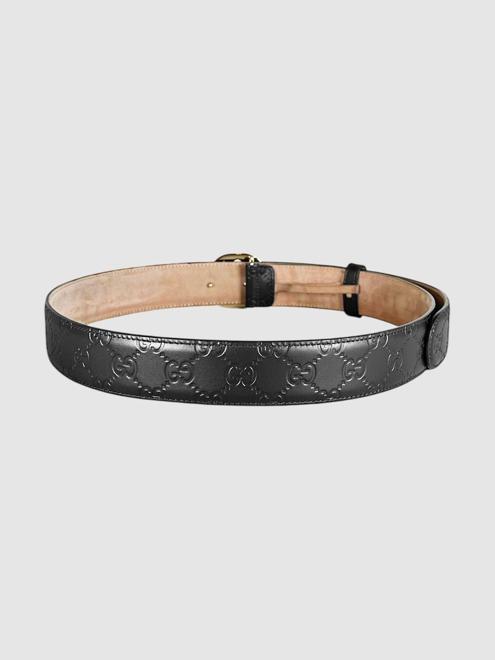 Guccissima Monogram Belt
