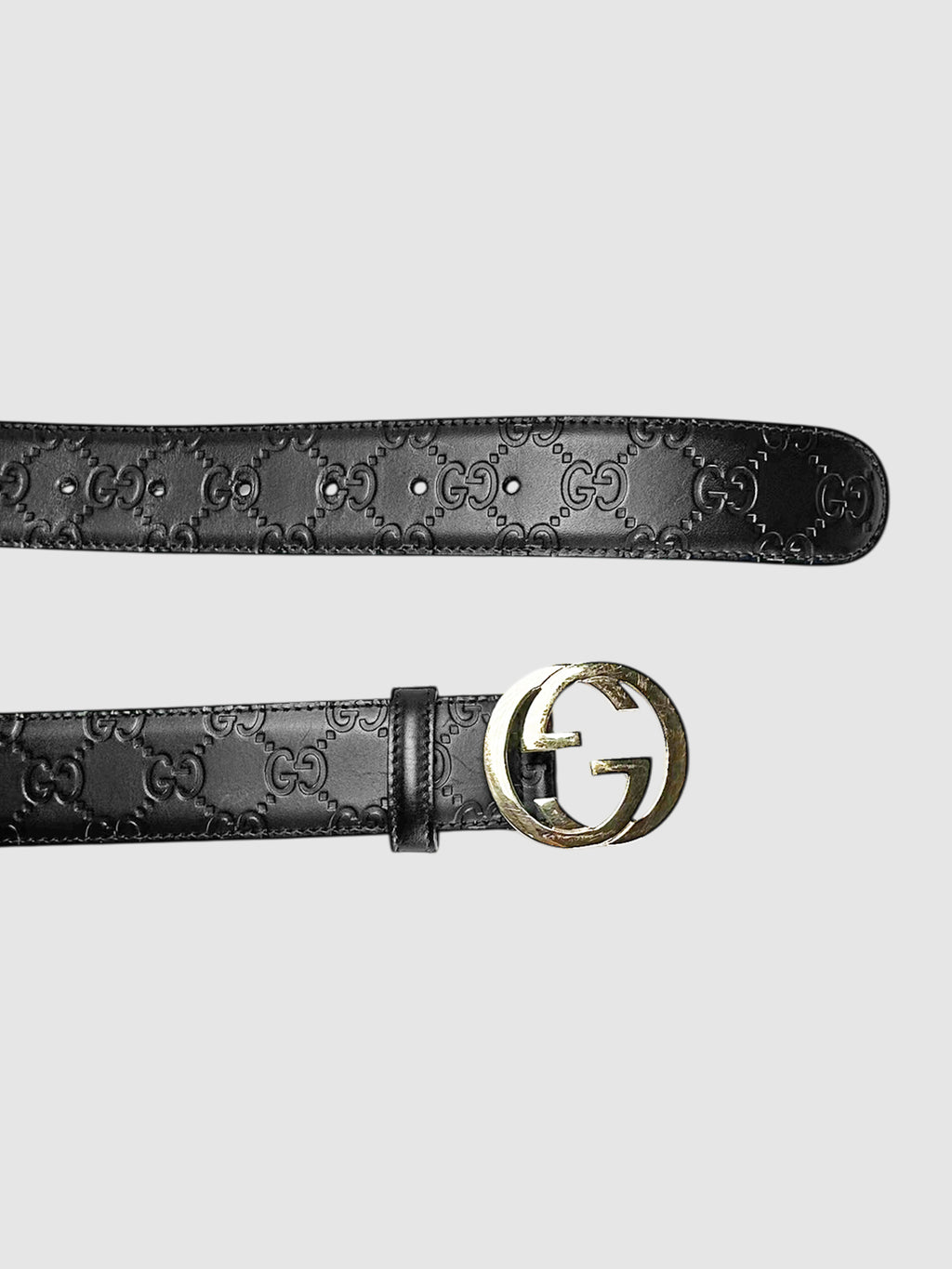 Guccissima Monogram Belt