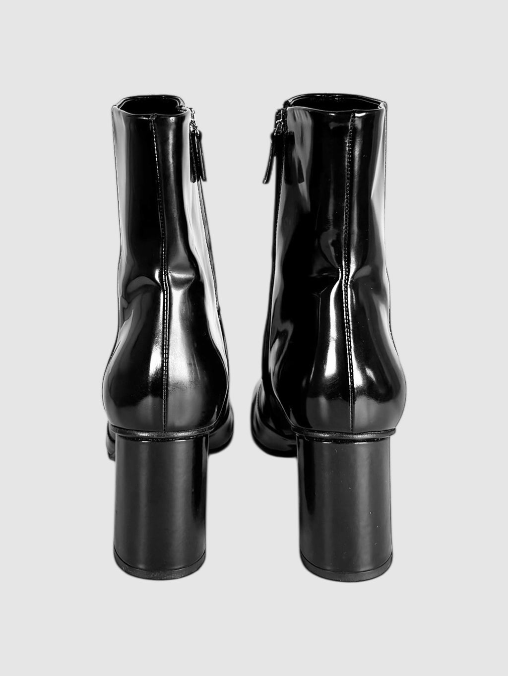 Horsebit Patent Booties