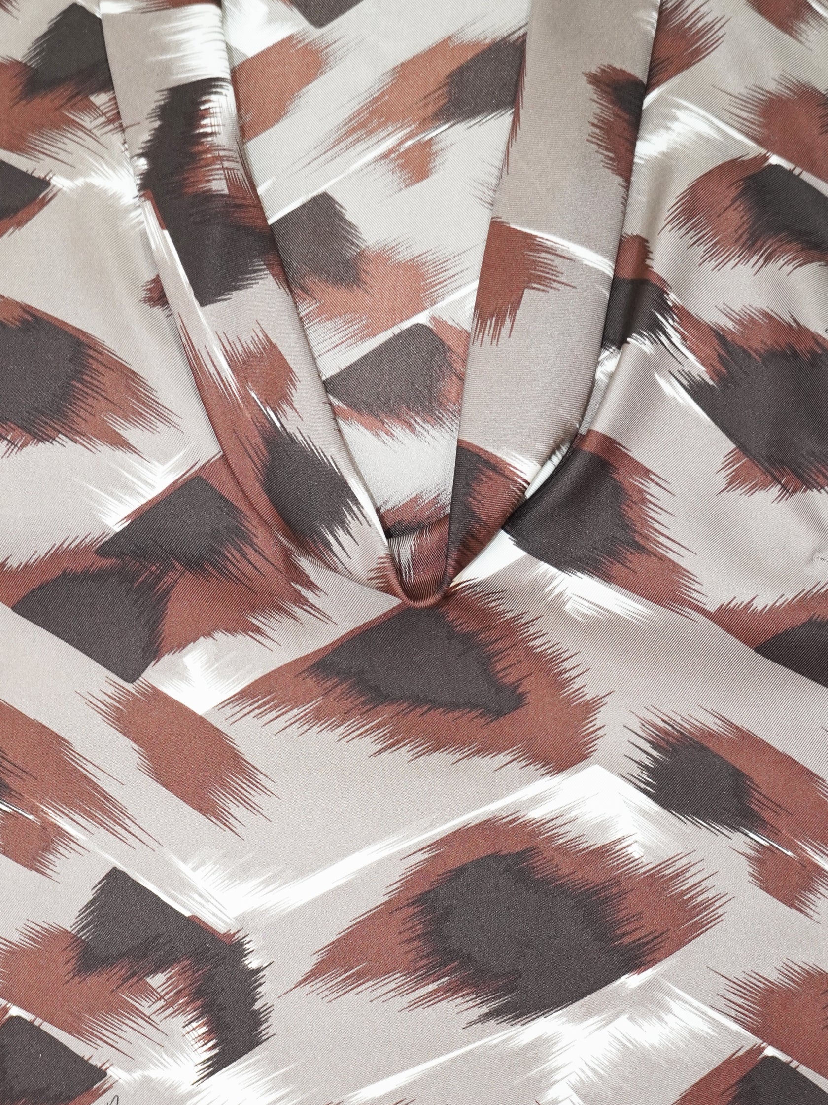Printed Silk Top