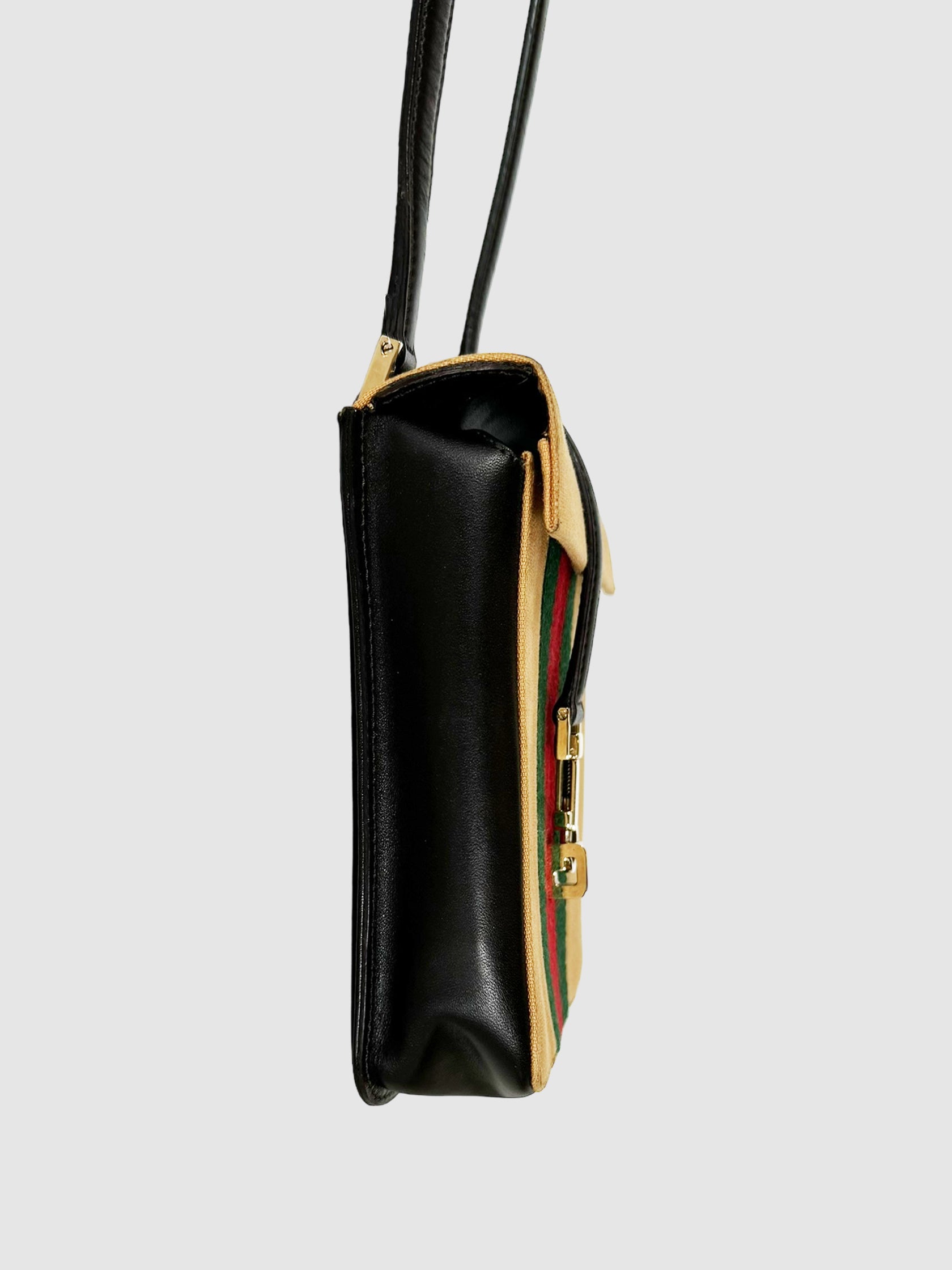 Web Stripe Crossbody Bag