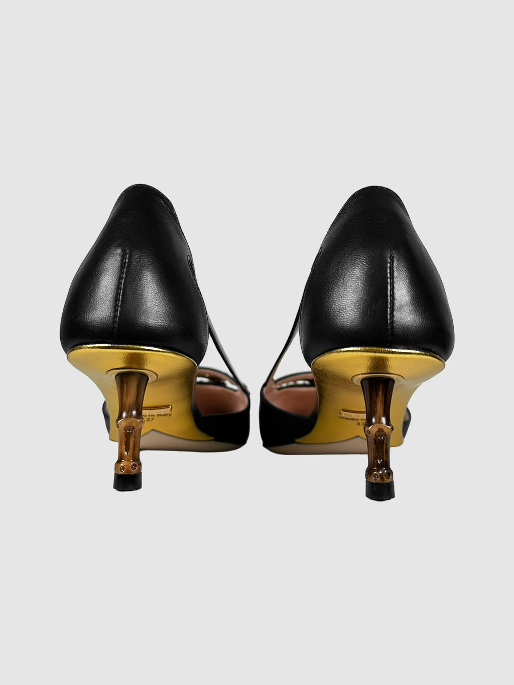 Crystal GG Kitten Heels - Size 37