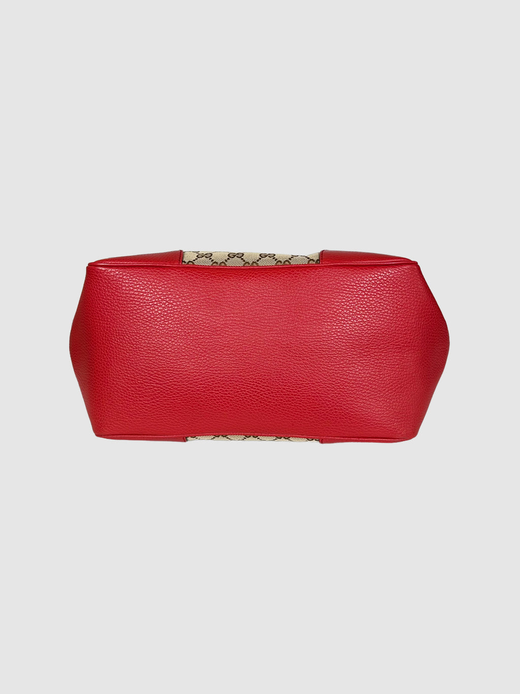 Leather Trim GG Canvas Medium Bree Tote