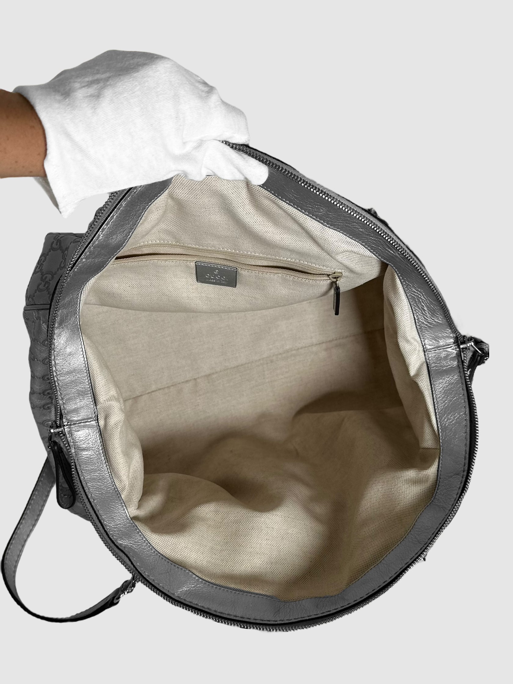 Guccissima Sukey Boston Bag