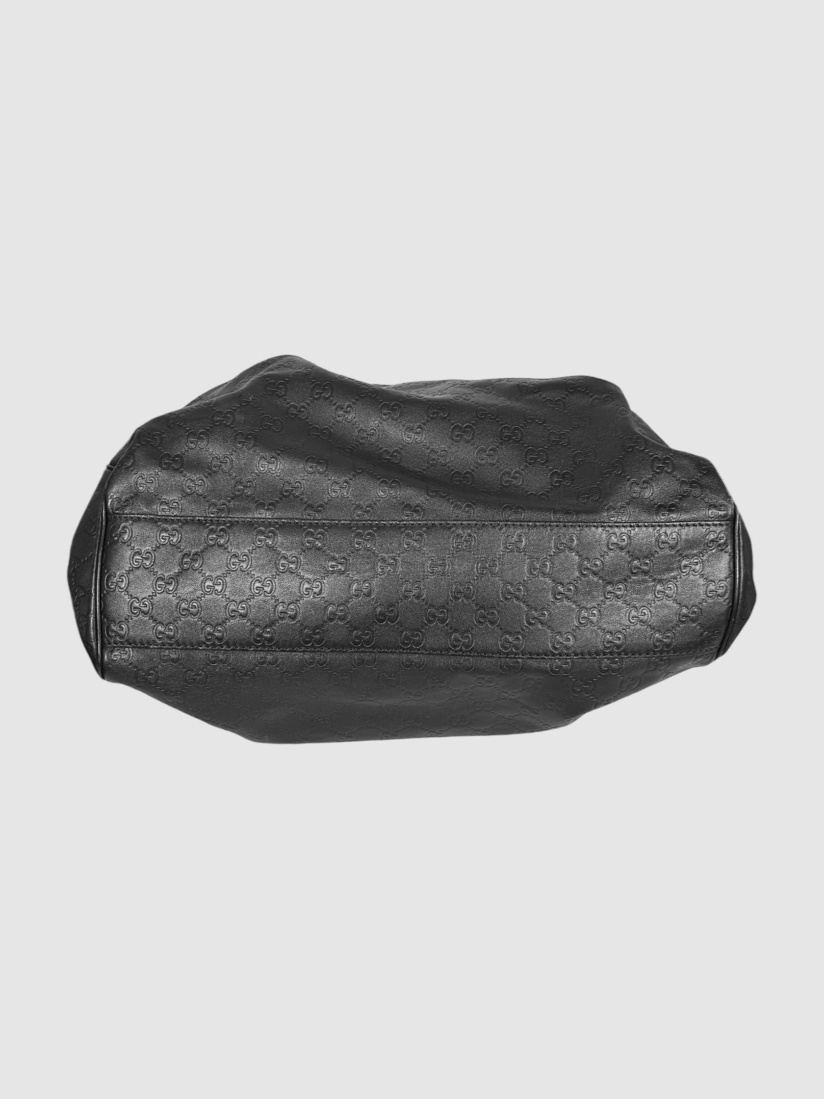 GG Leather Sukey Tote Bag