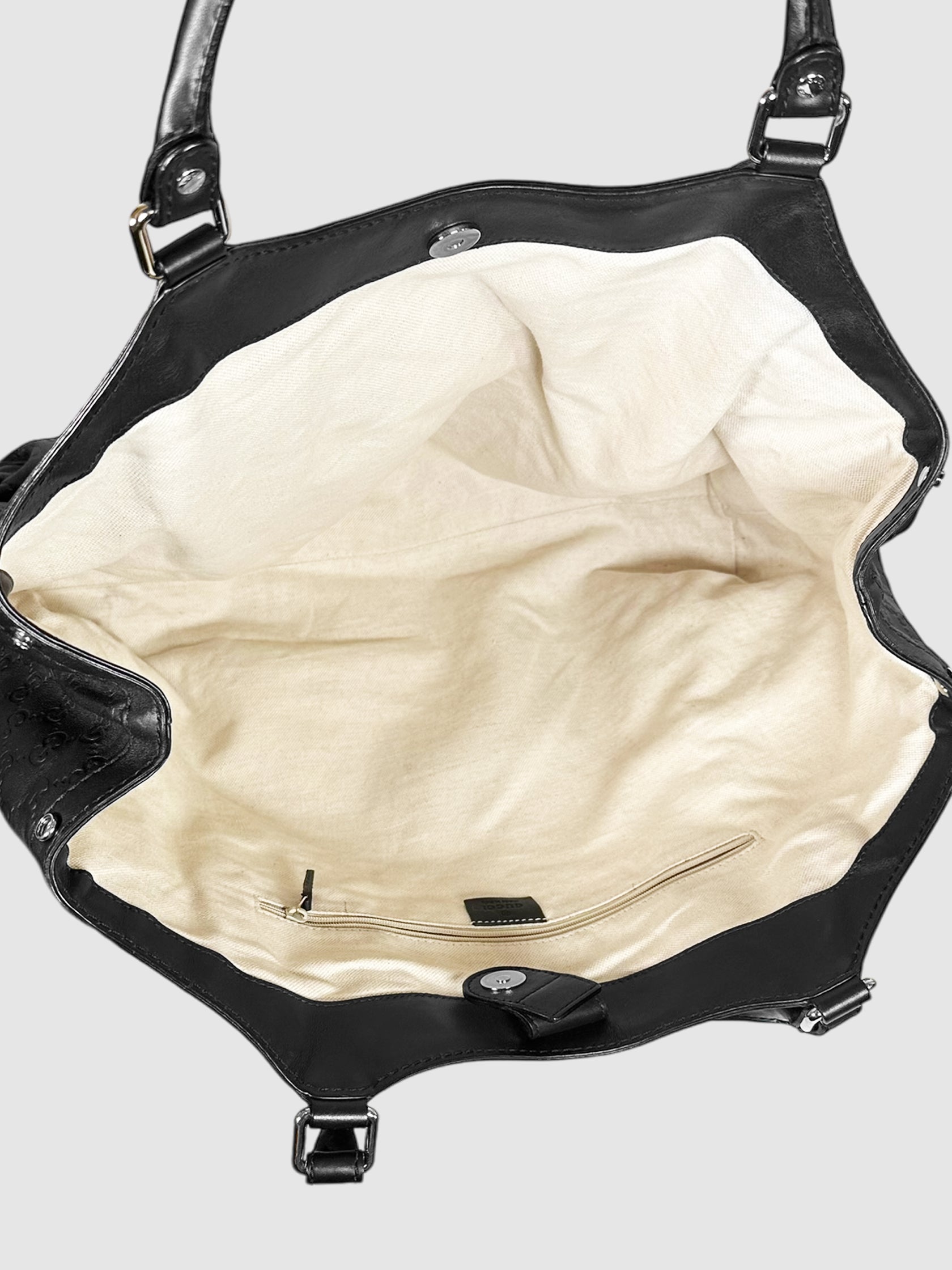 GG Leather Sukey Tote Bag