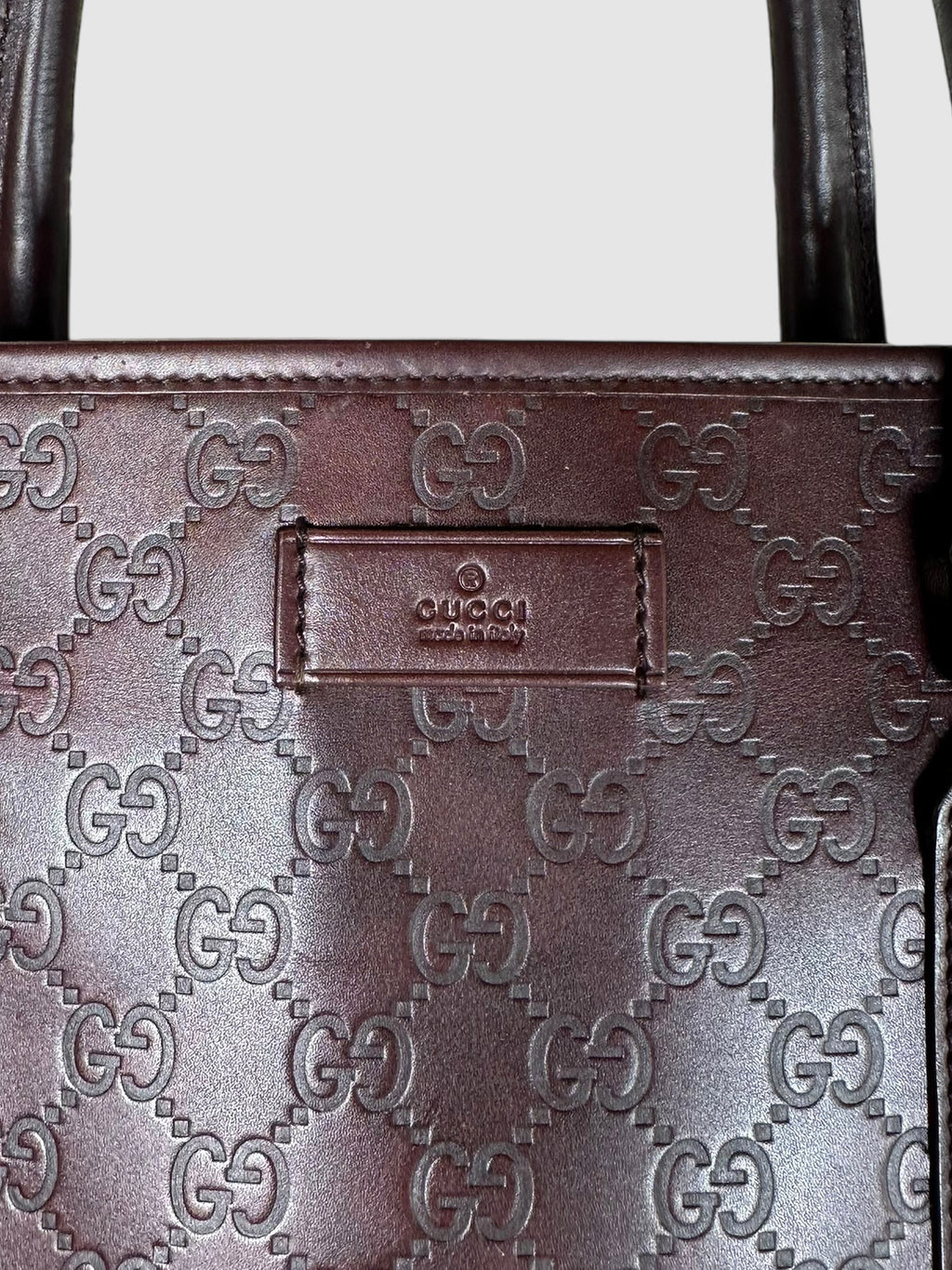 Guccissima Leather Tote Bag