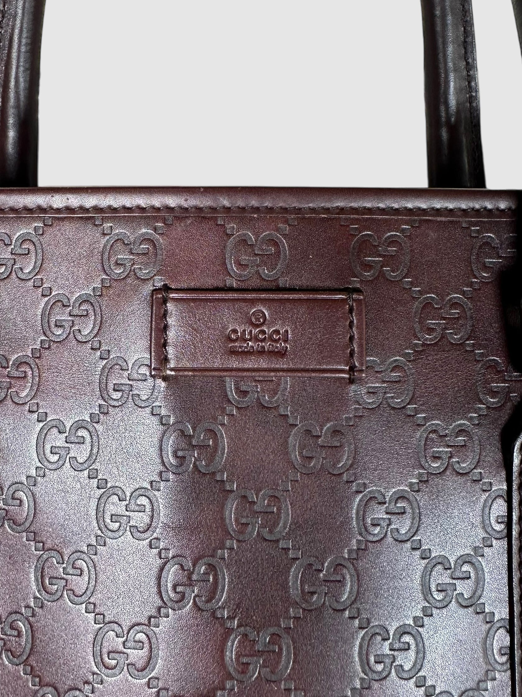 Guccissima Leather Tote Bag