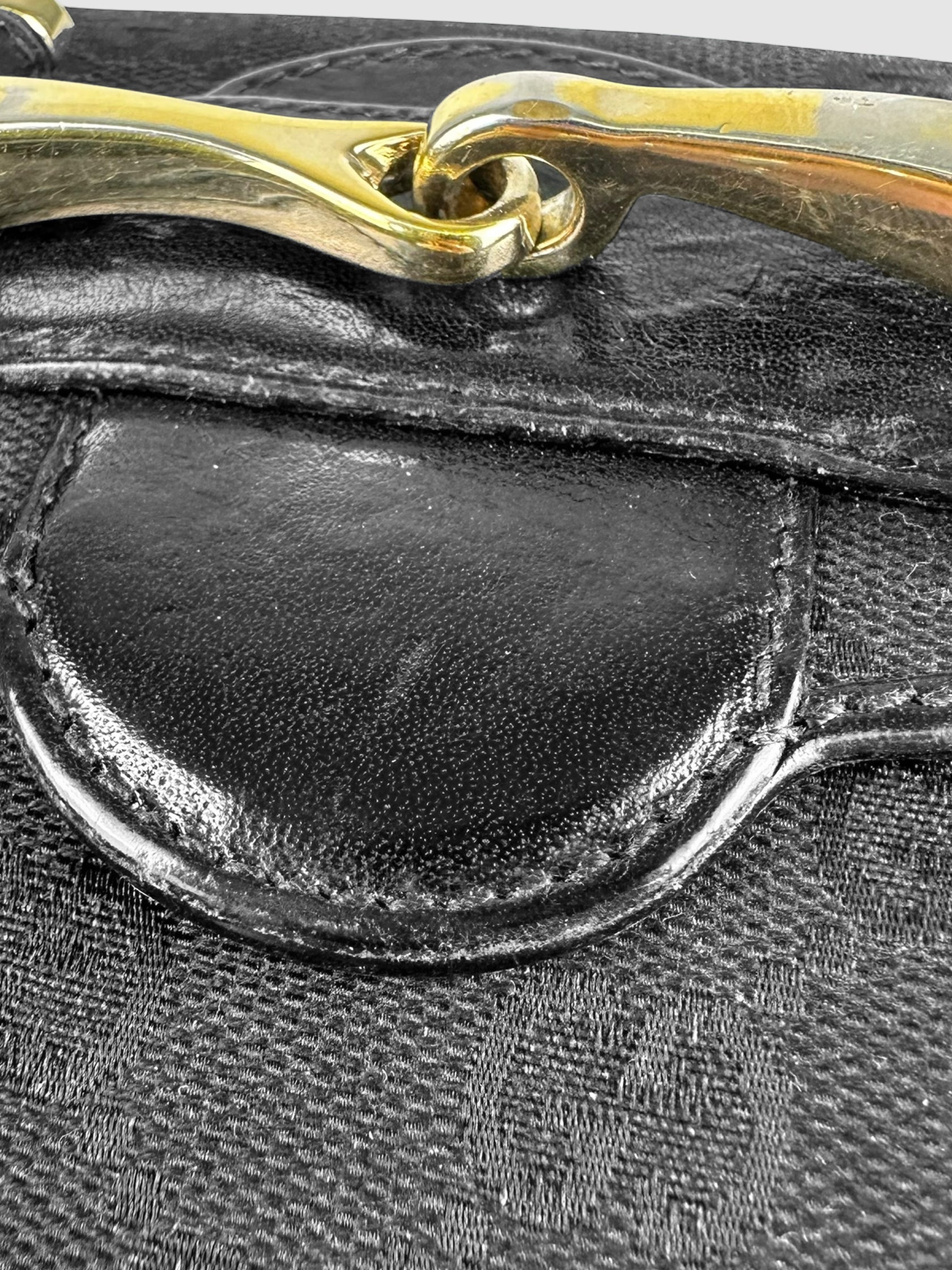 Horsebit Monogram Long Wallet