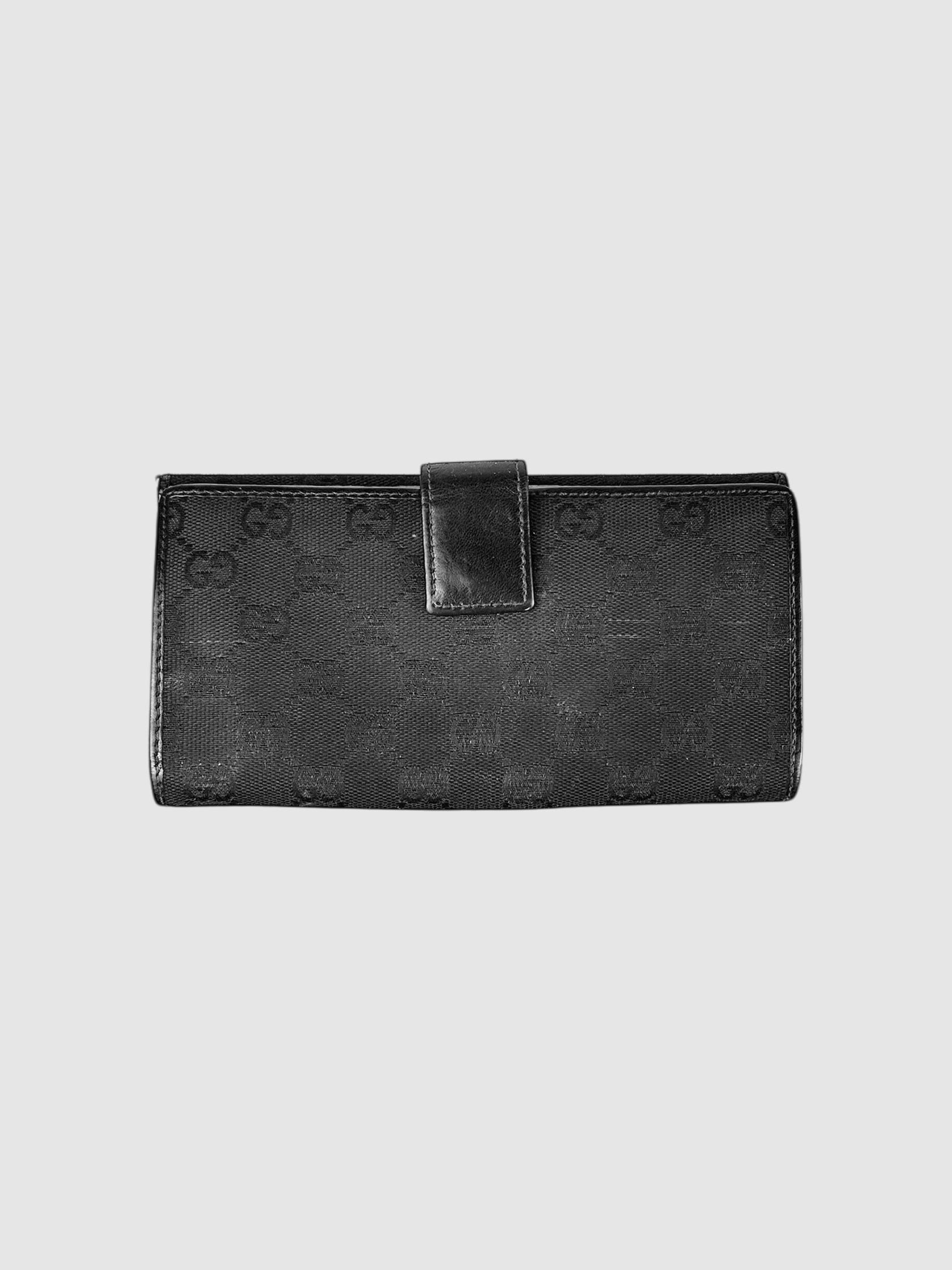 Horsebit Monogram Long Wallet