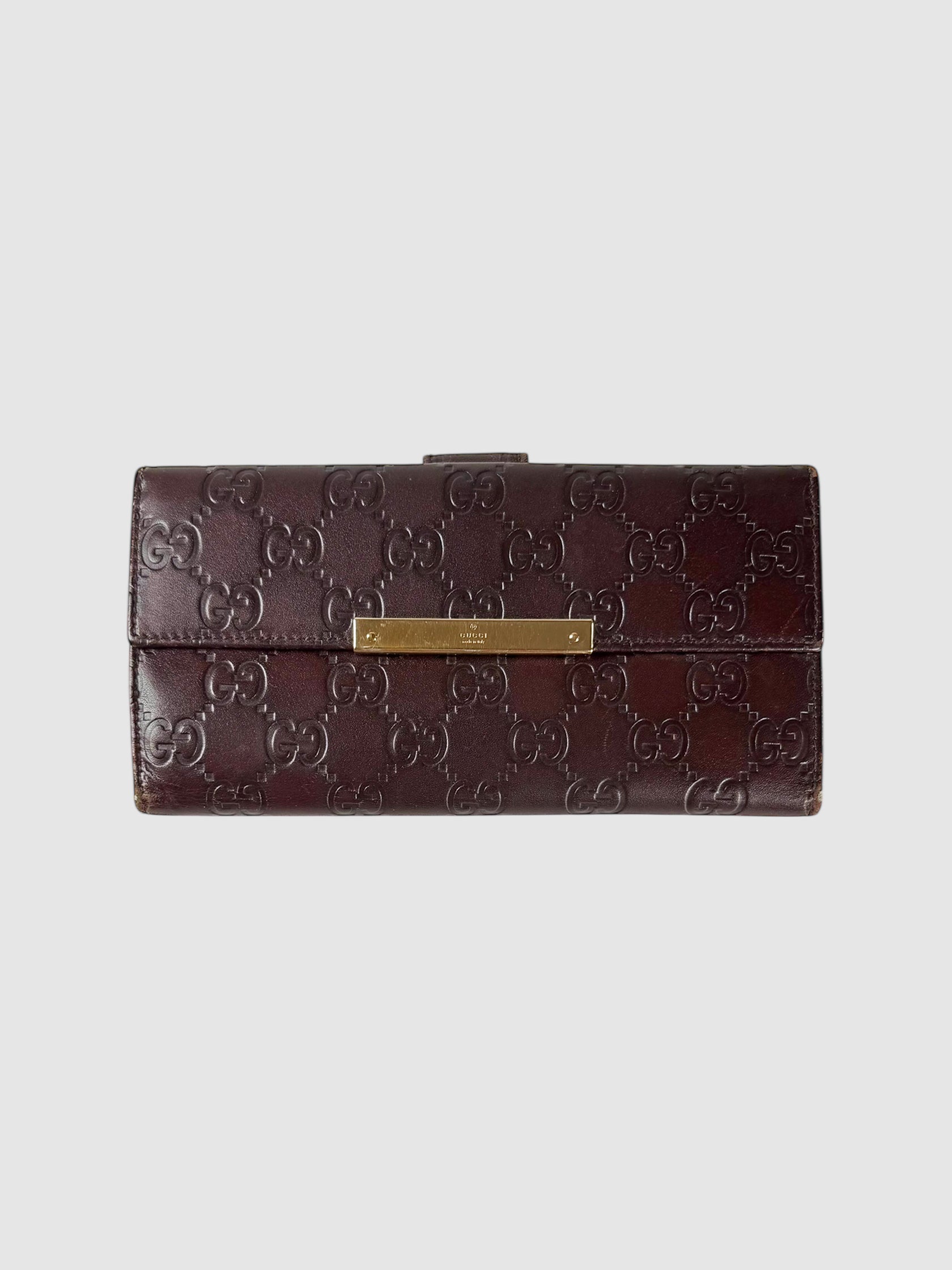 Guccissima Long Wallet