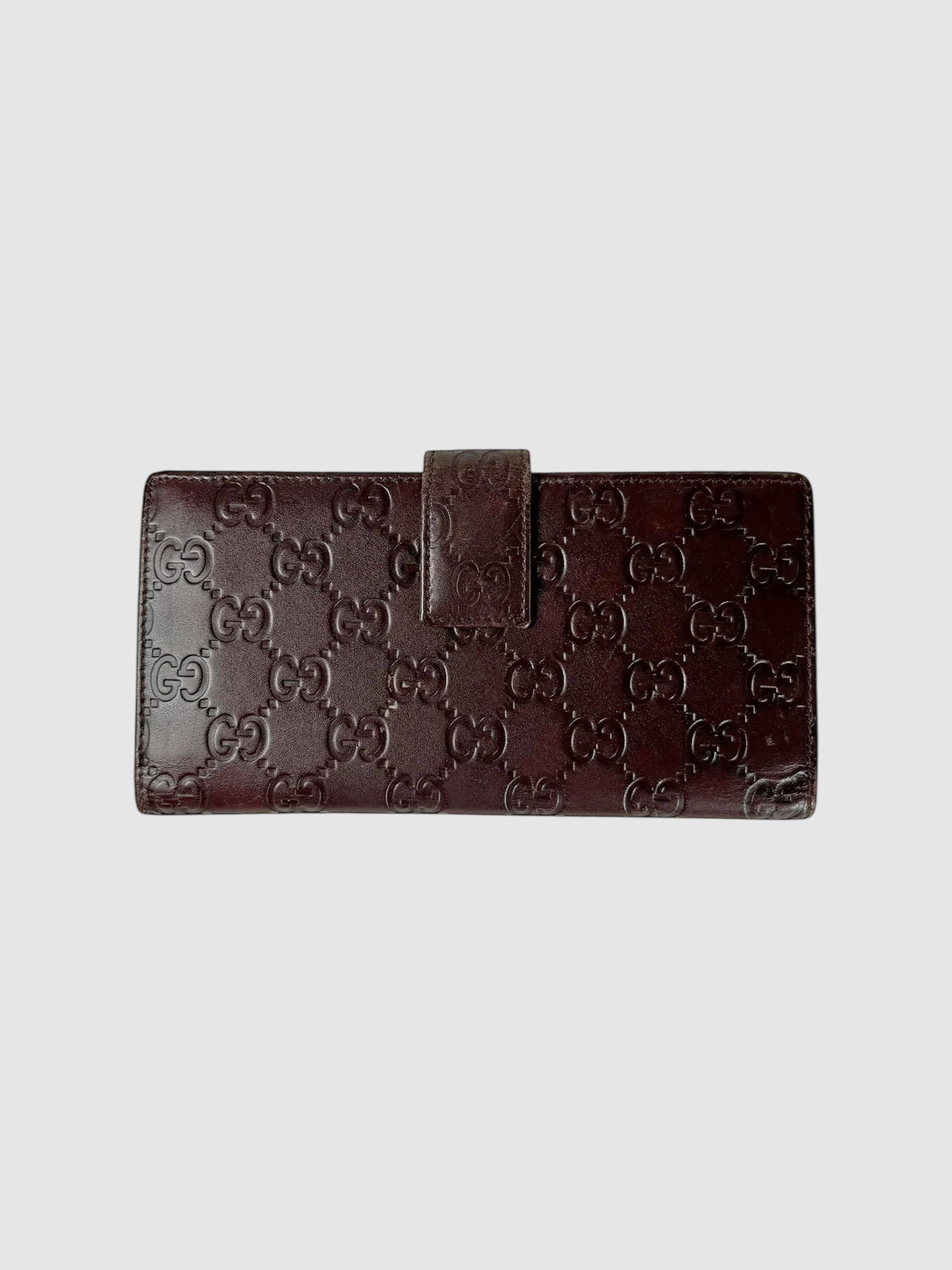 Guccissima Long Wallet