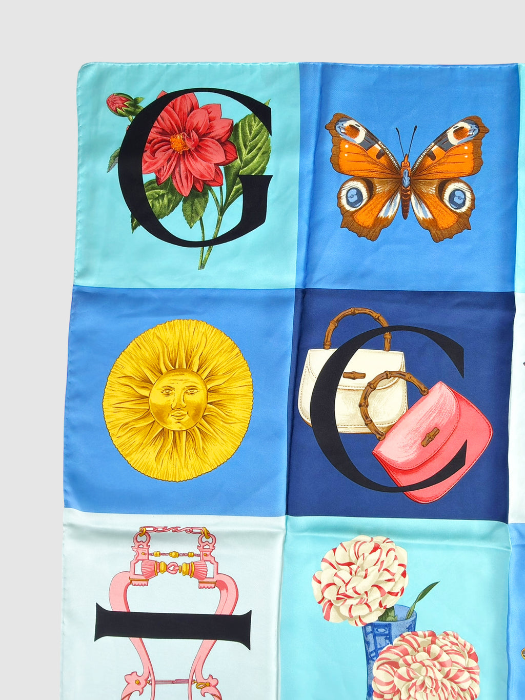 Silk Graphic Scarf
