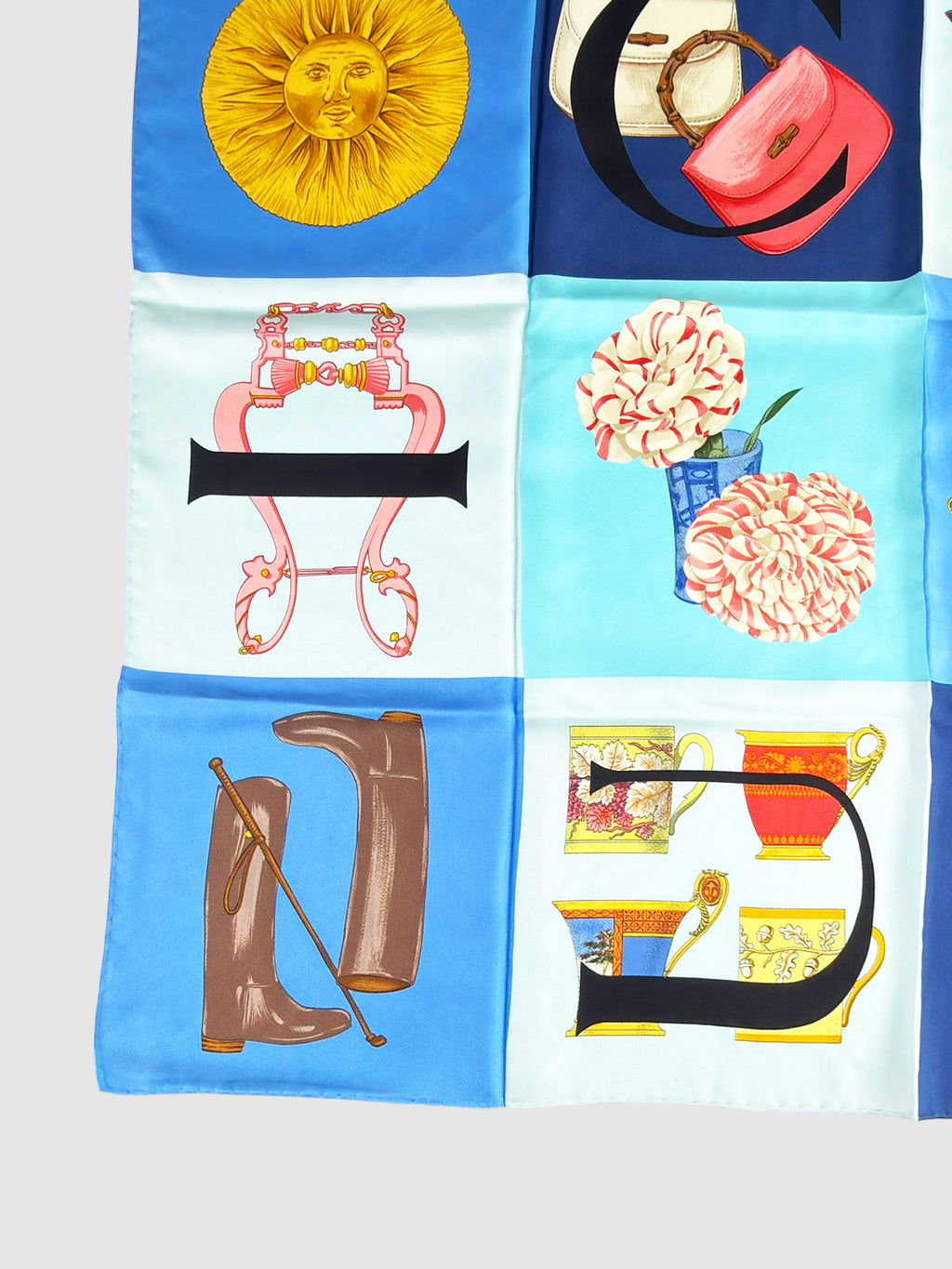 Silk Graphic Scarf