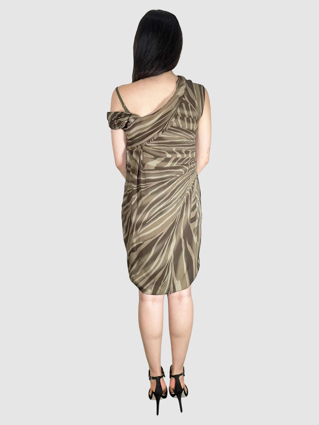 Silk Patterned Dress