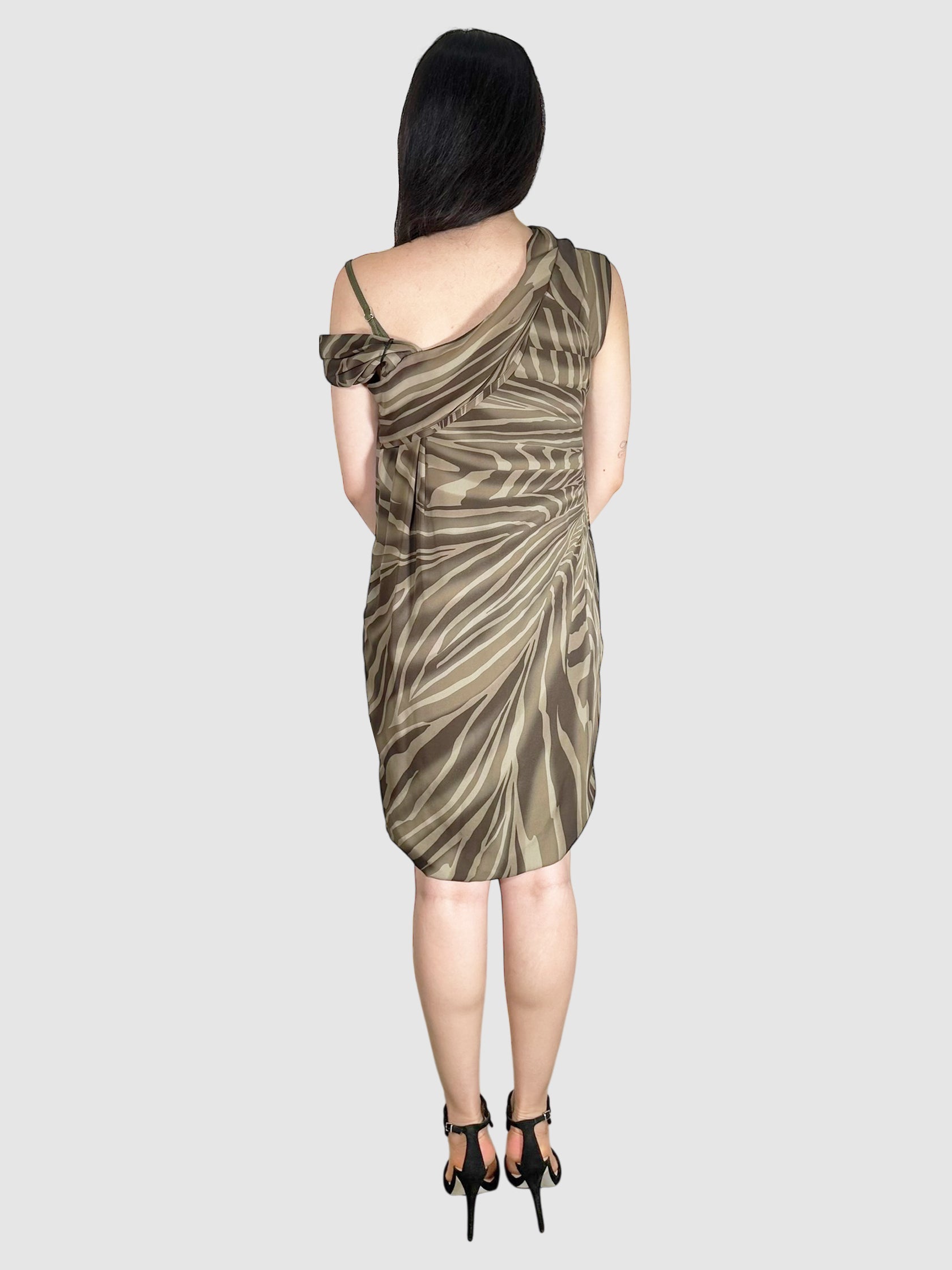 Silk Patterned Dress