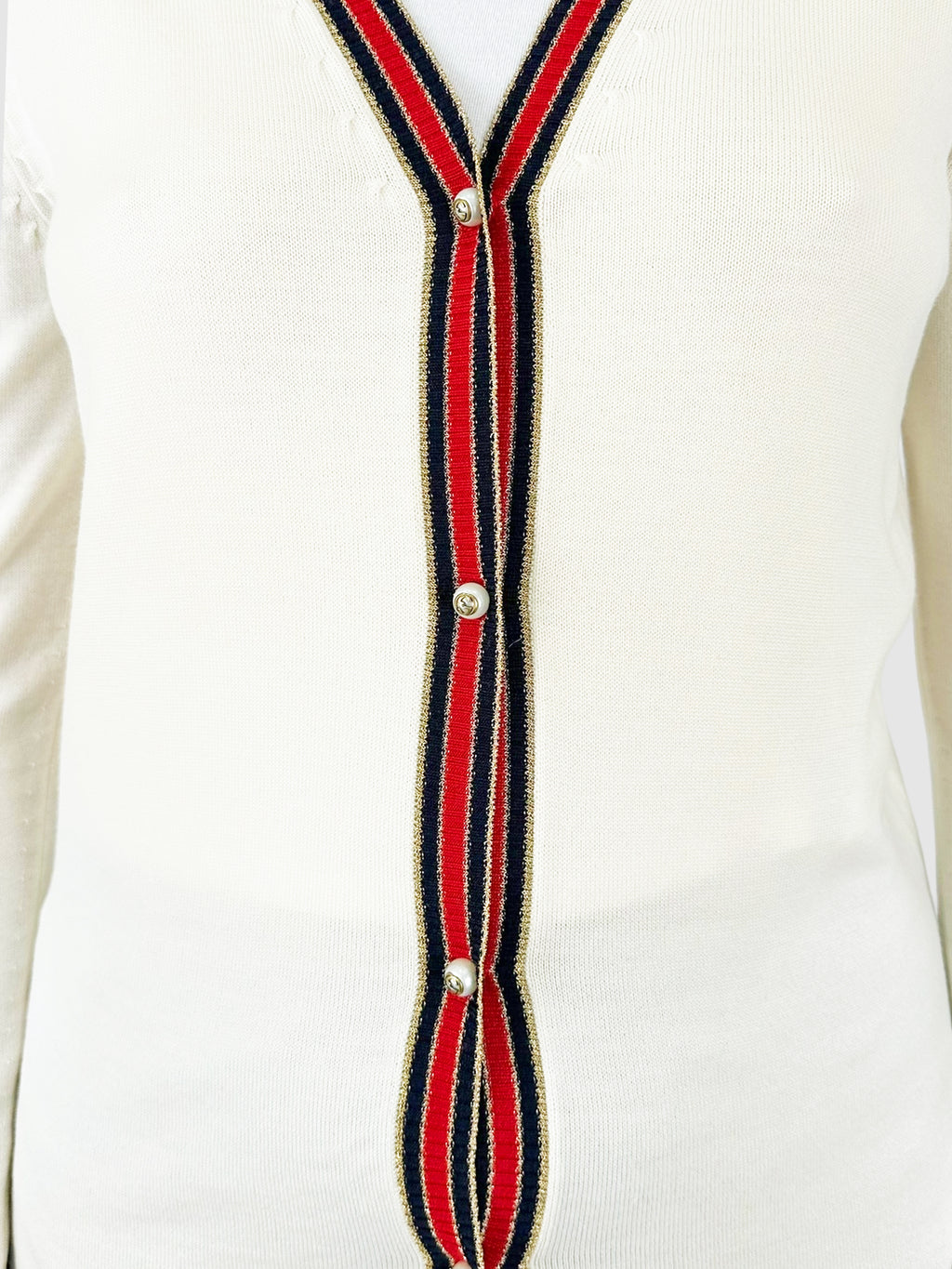 Web Stripe Cardigan