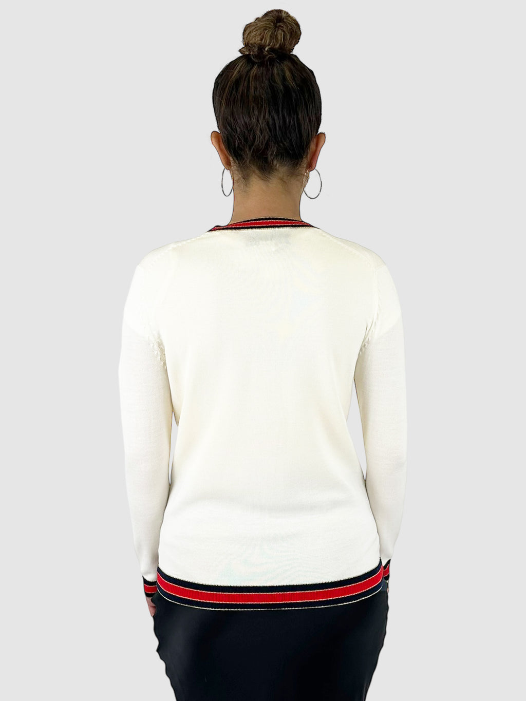 Web Stripe Cardigan