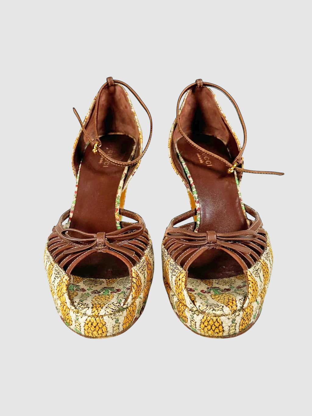 Pineapple Print Pumps