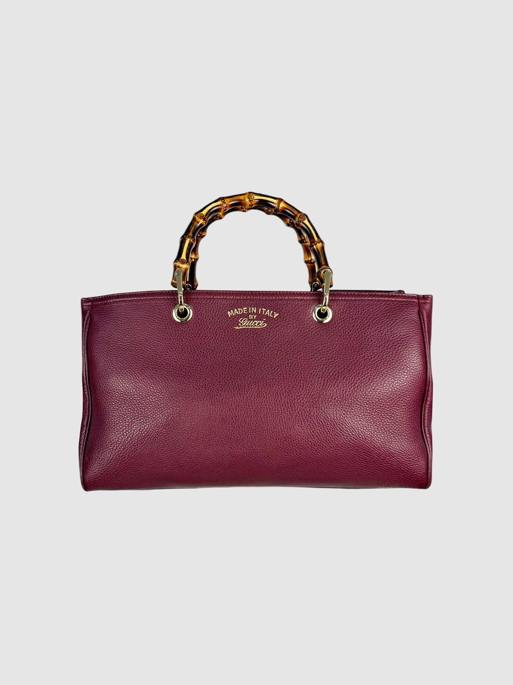 Bamboo Handle Shopper