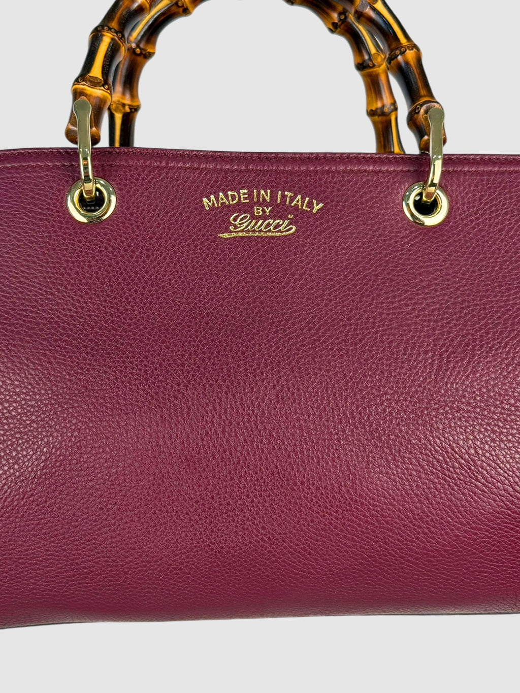 Bamboo Handle Shopper