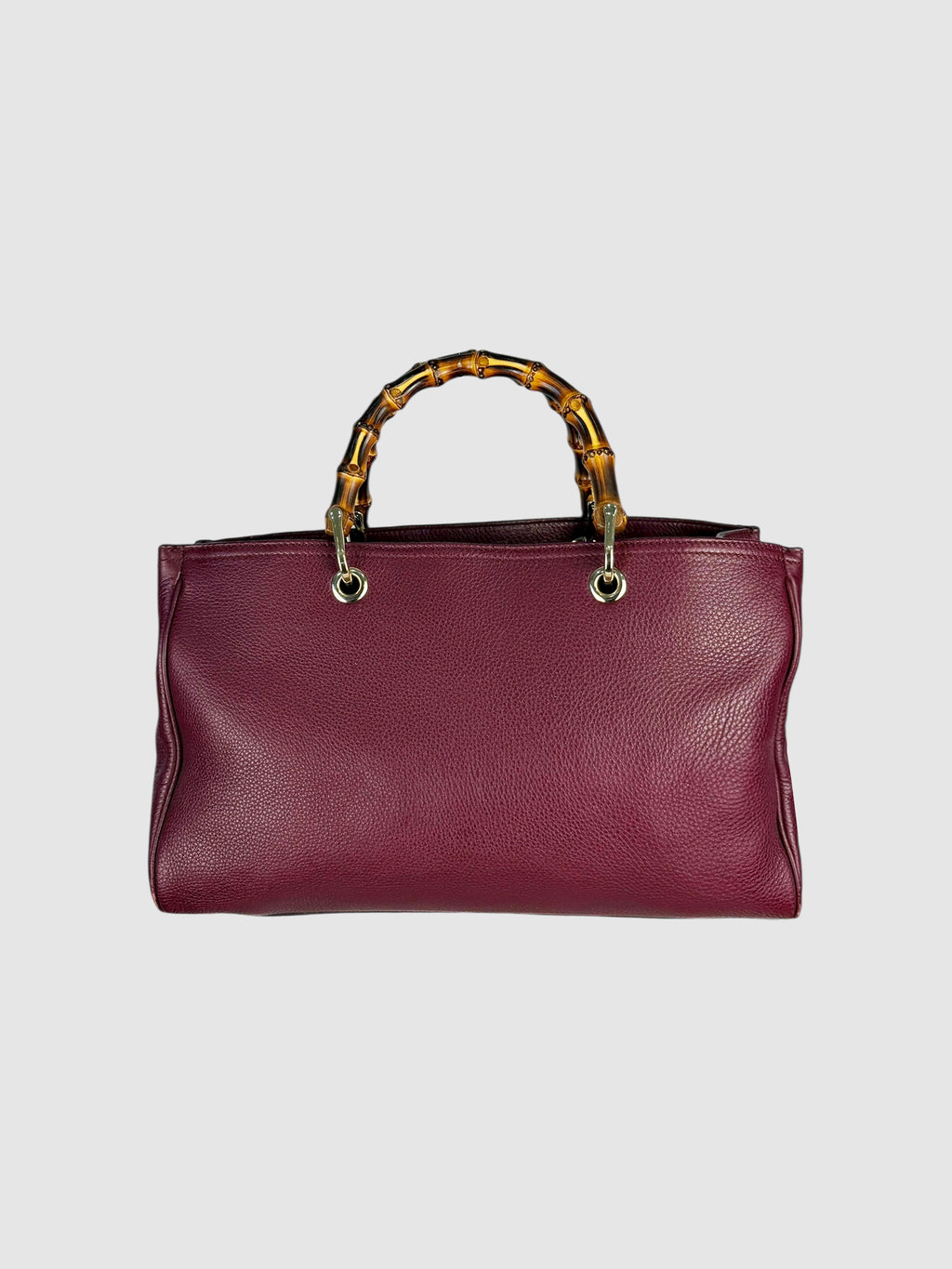 Bamboo Handle Shopper