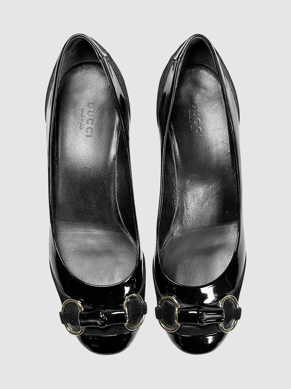 Patent Horsebit Pumps