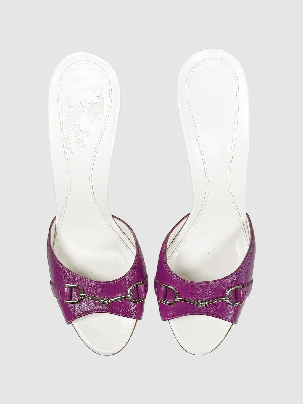 Horsebit Heeled Mules