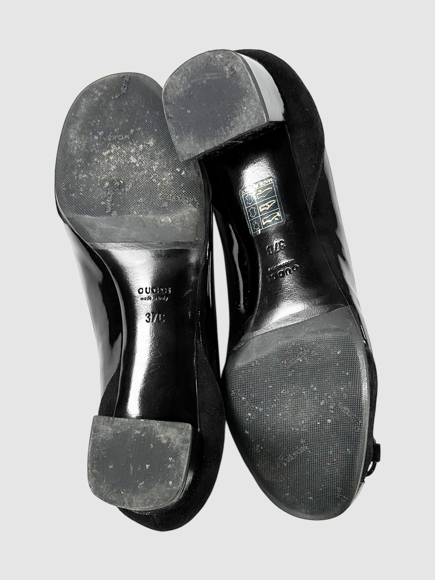 Patent Horsebit Pumps