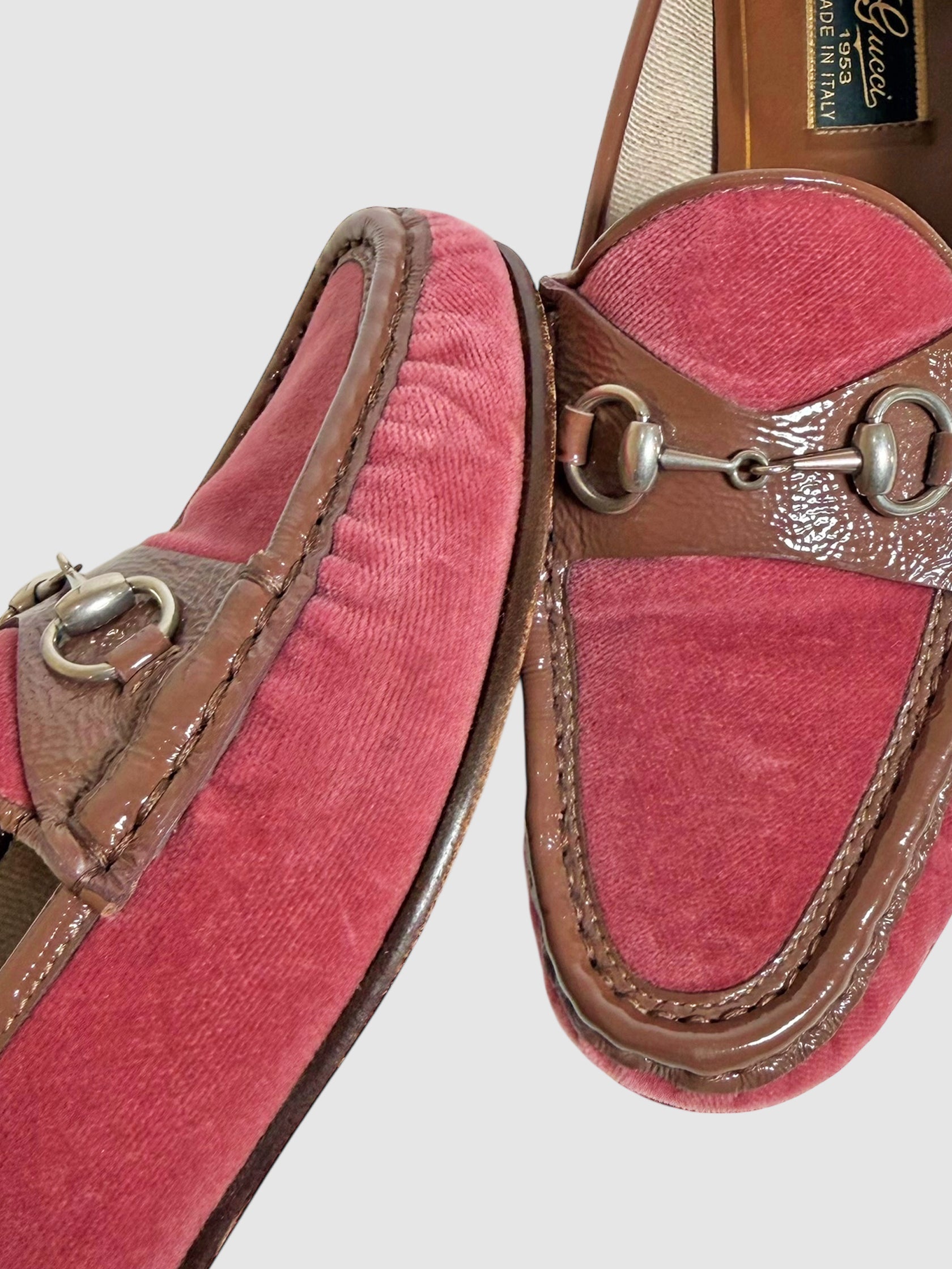 Suede Horsebit Loafers