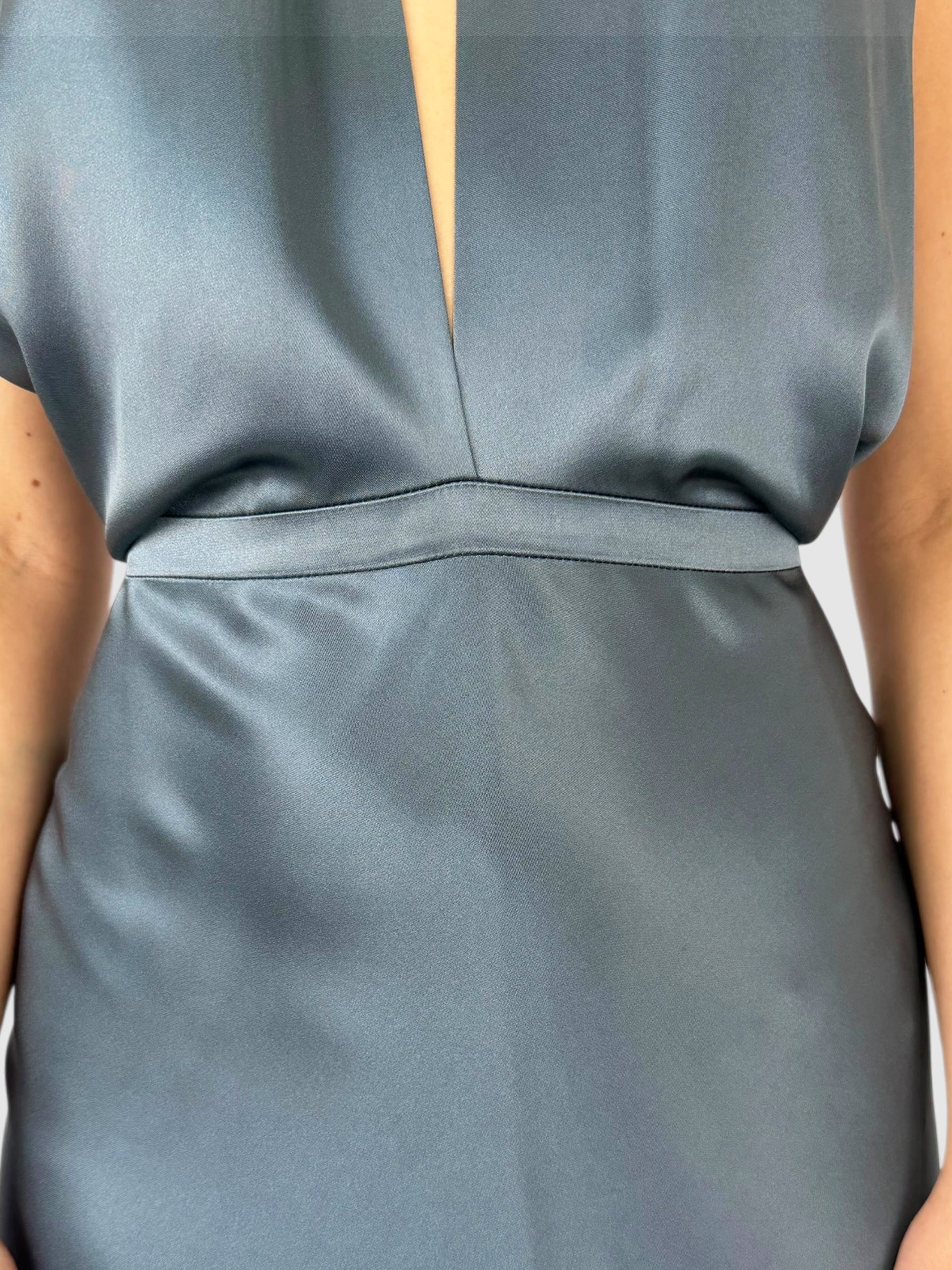 Silk Halter Dress