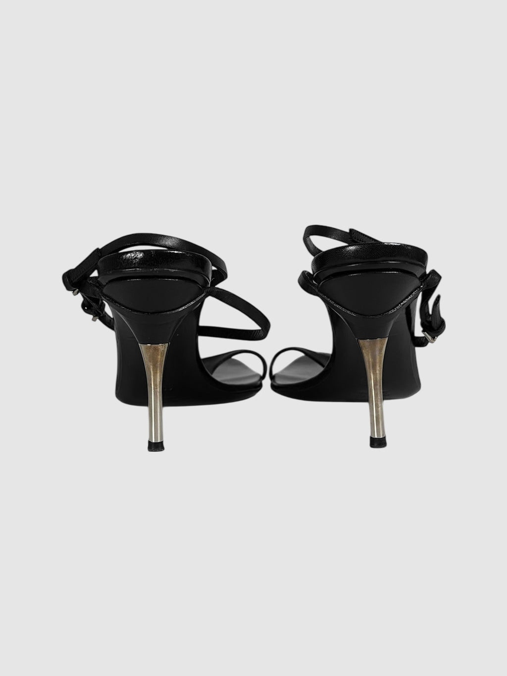 Leather T-Strap Pumps