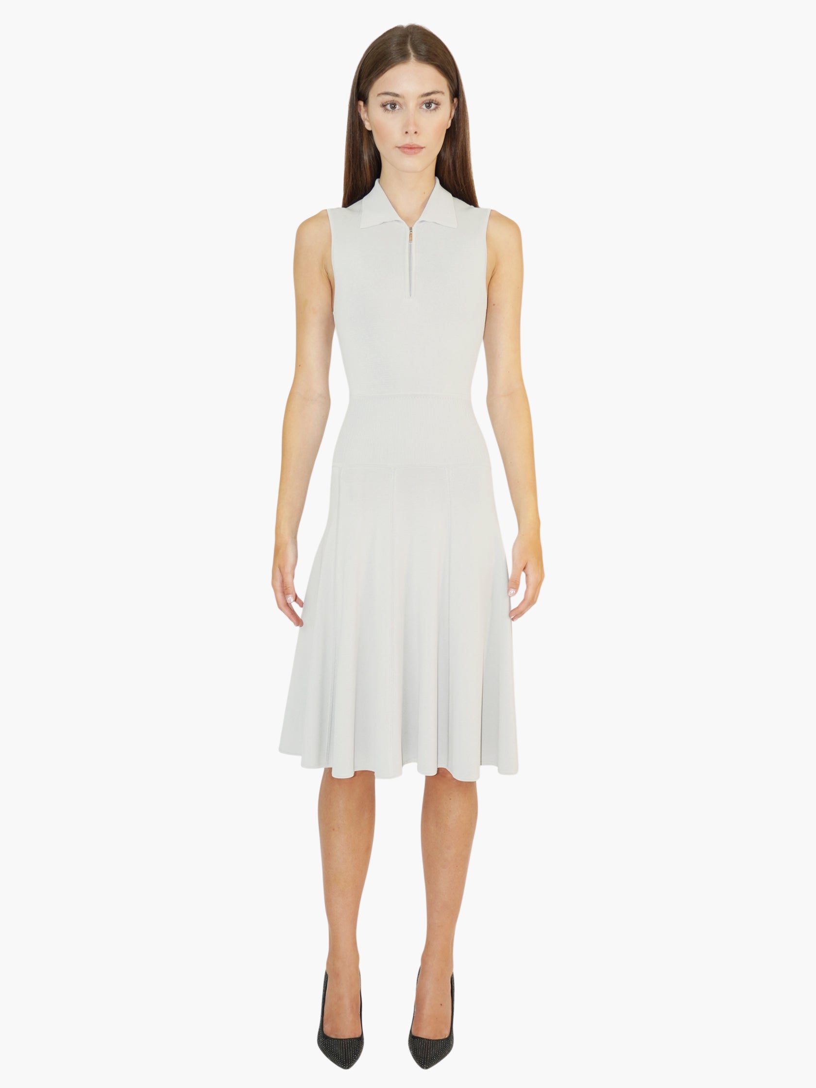 Knit Flared Dress