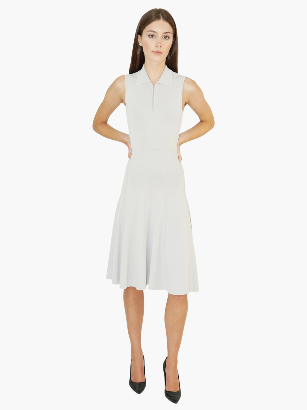 Knit Flared Dress