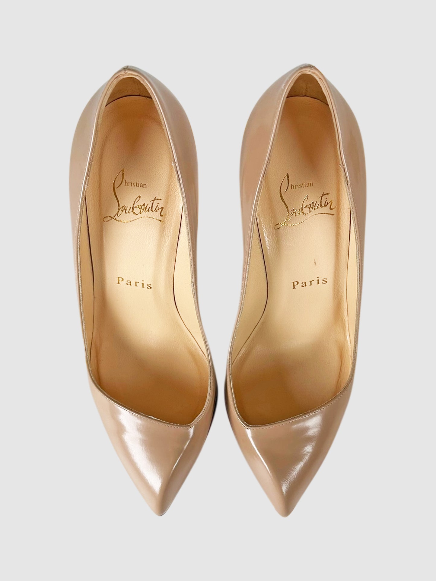 Patent Leather Corneille Pumps - Size 36