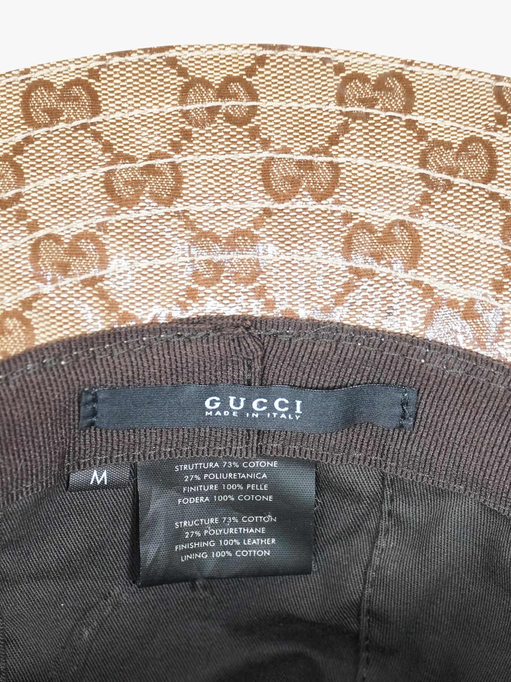 Patent Guccissima Hat
