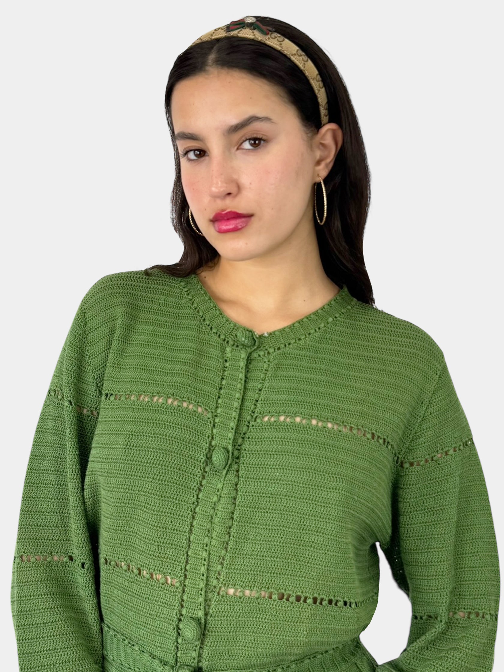 GG Monogram Canvas Headband