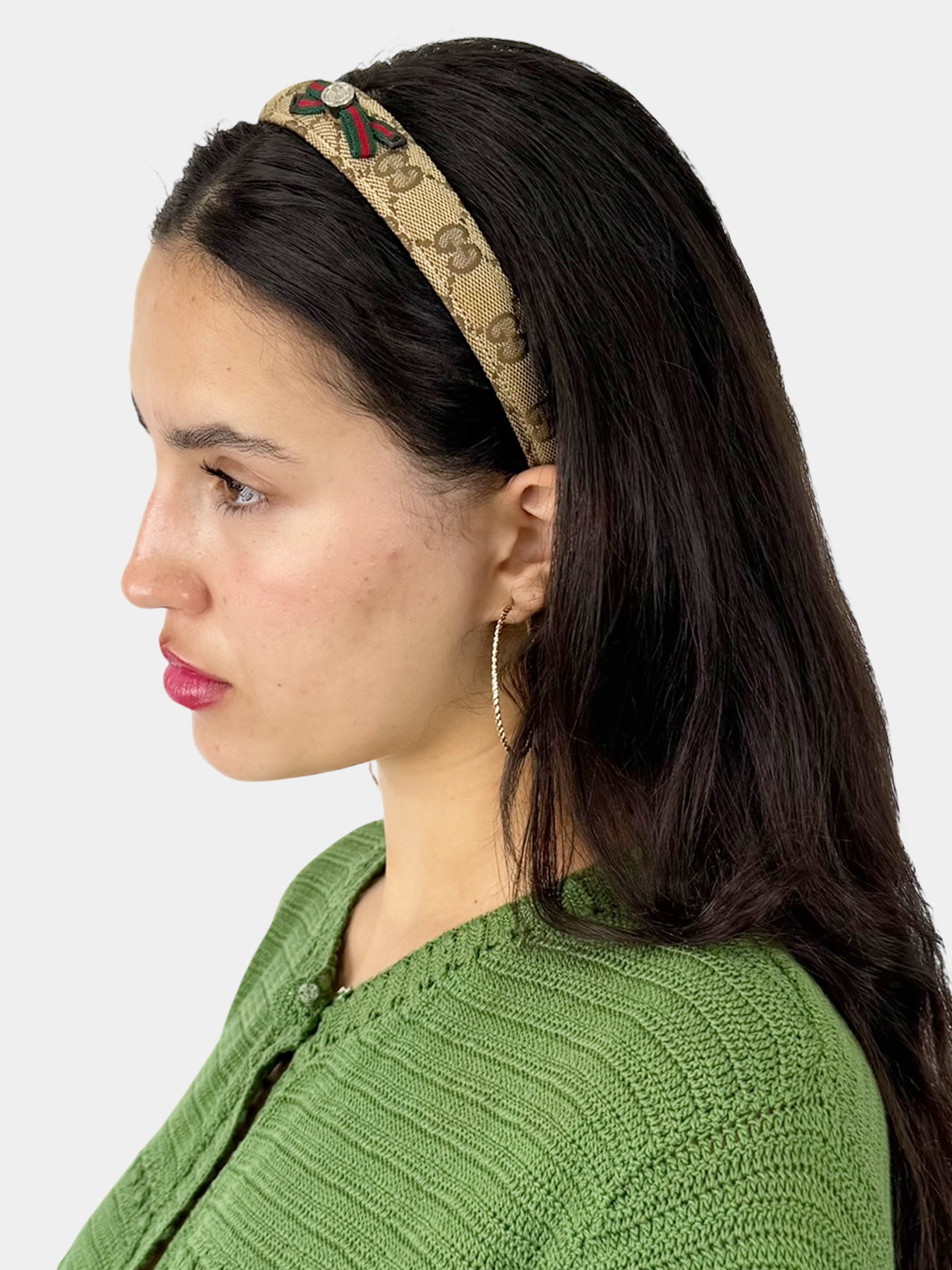 GG Monogram Canvas Headband