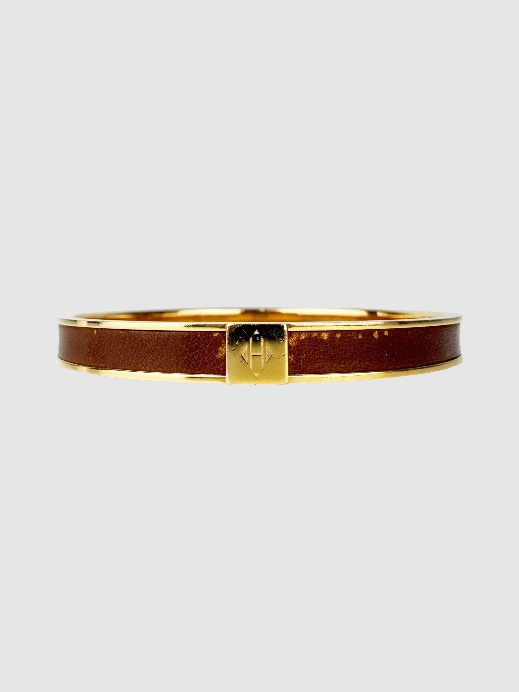 Kelly Leather Bangle