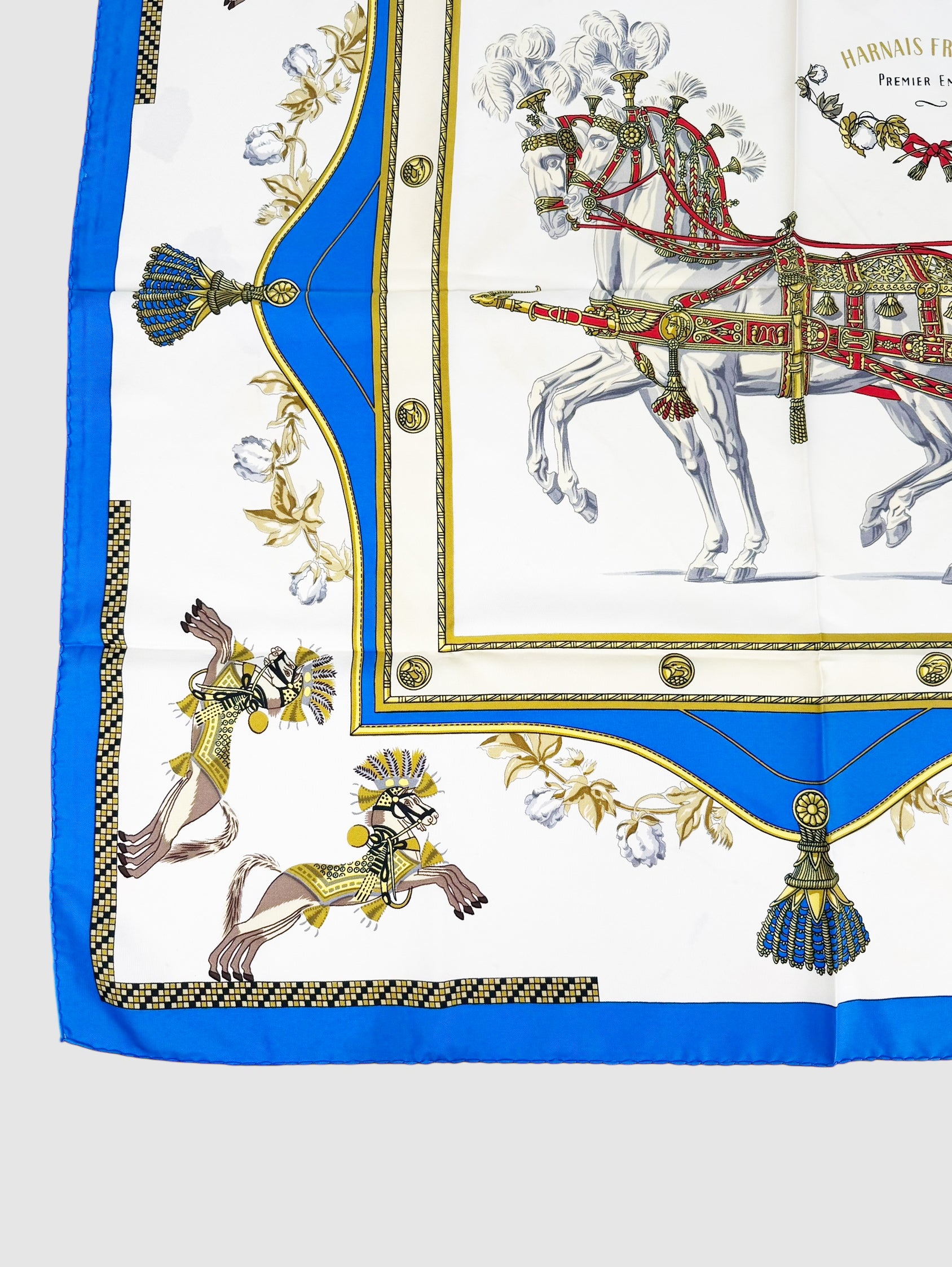 “Harnais Francais Premier Empire” Silk Scarf