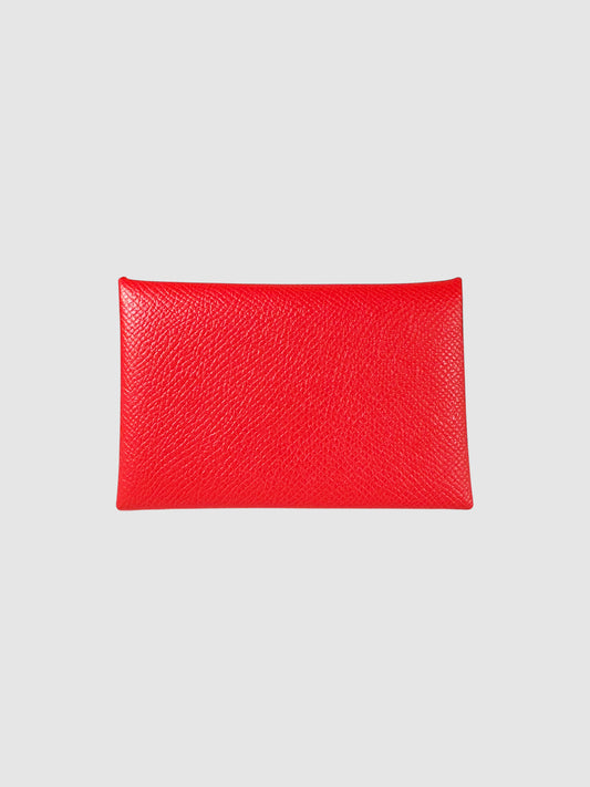 Leather Calvi Card Holder